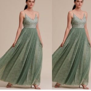 BHLDN Adrianna Papell Cluny Dress